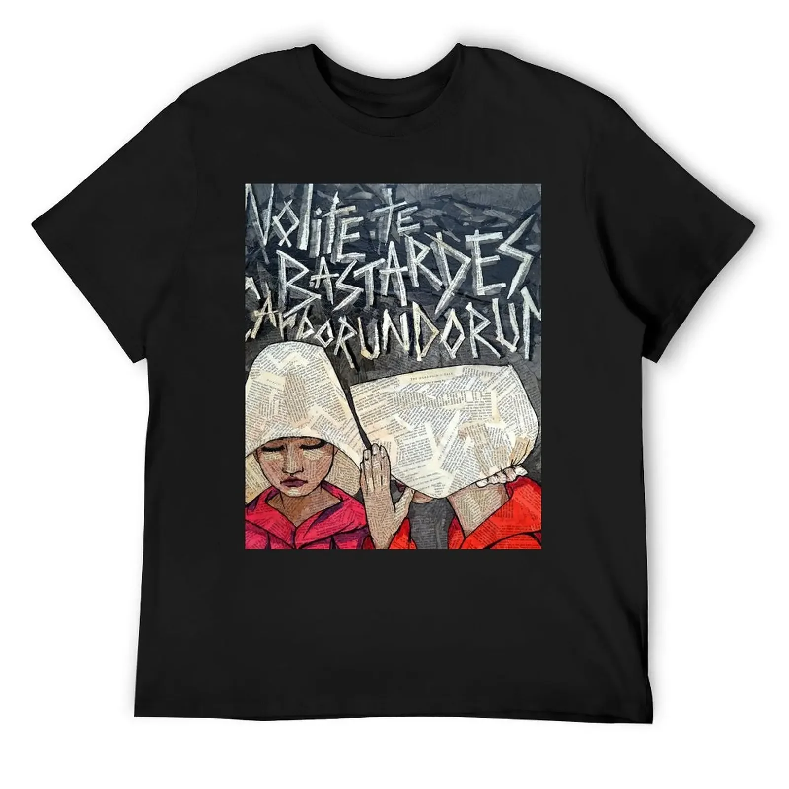 The Handmaids Nolite te Bastardes Carborundorum T-Shirt graphic shirts customs design your own korean fashion men clothes
The Handmaids Nolite te Bastardes Carborundorum T-Shirt graphic shirts customs design your own korean fashion men clothes