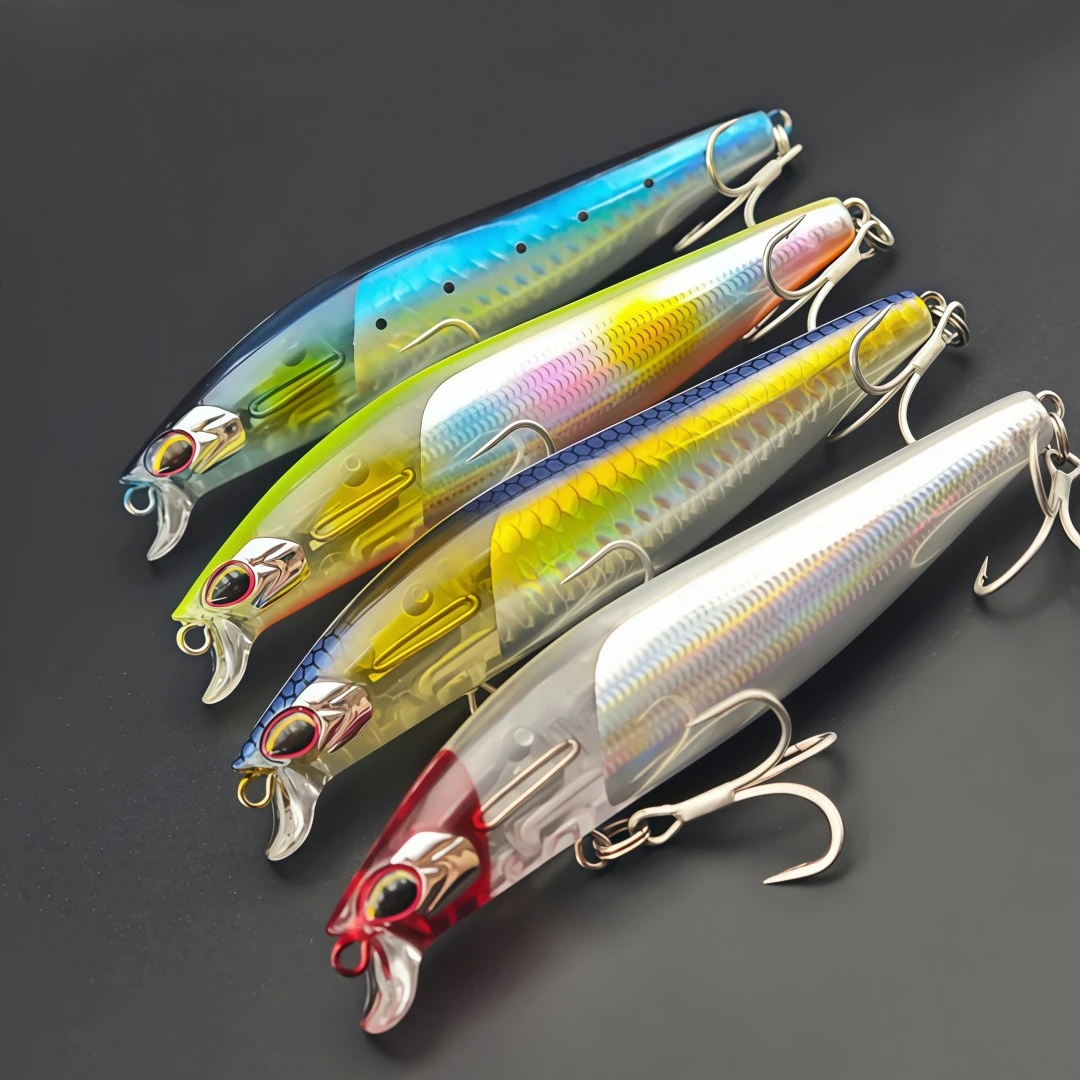 14g Floating Flash Minnow Lure Long Cast Bionic Lifelike Hard Bait for Bass Culter Freshwater Saltwater Fishing Tackle
14g Floating Flash Minnow Lure Long Cast Bionic Lifelike Hard Bait for Bass Culter Freshwater Saltwater Fishing Tackle