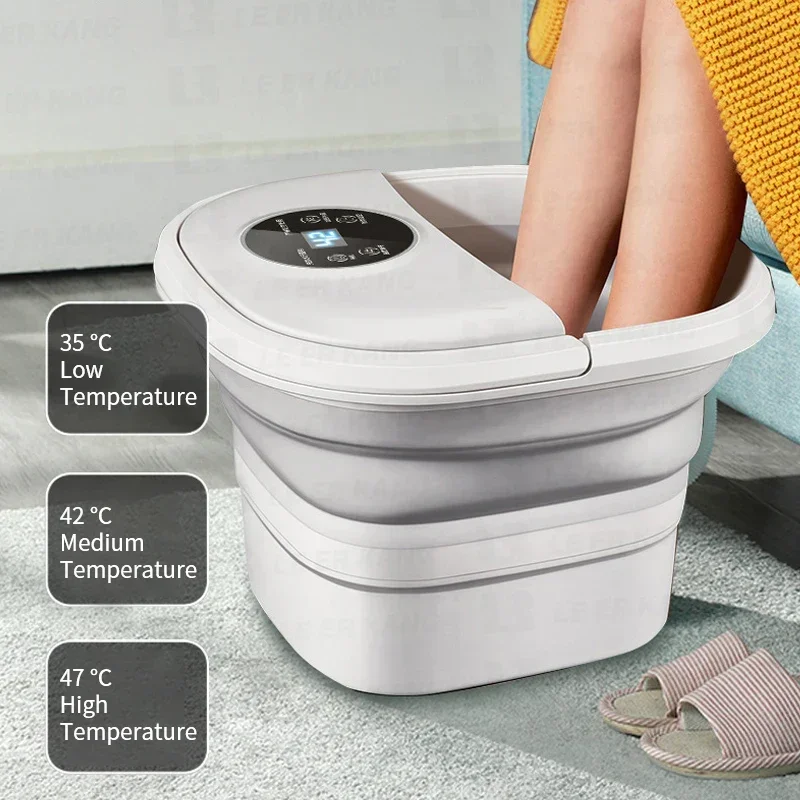 788A Electric Foot Spa Bath Massager Folding Space Saving Heated Remote Controller Timing Foot Bath
788A Electric Foot Spa Bath Massager Folding Space Saving Heated Remote Controller Timing Foot Bath