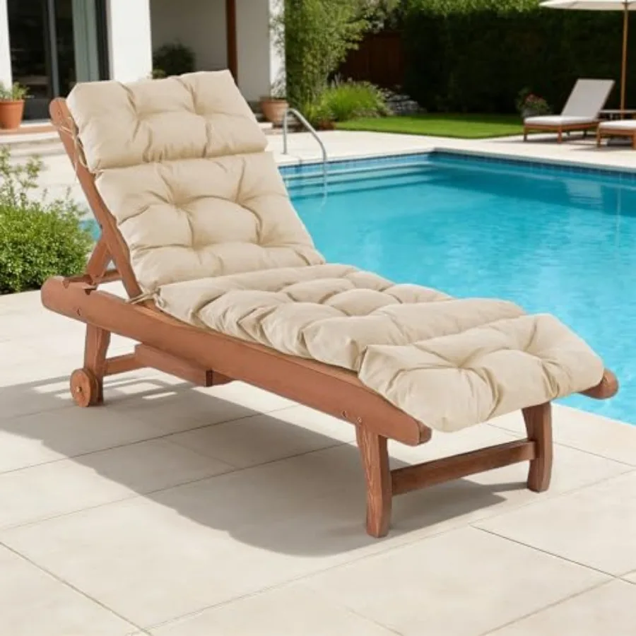 Chaise Lounge Cushions Outdoor, Waterproof and Fade Resistant Patio Lounge Chair Cushions for Outdoor Furniture, Chaise Cushion
Chaise Lounge Cushions Outdoor, Waterproof and Fade Resistant Patio Lounge Chair Cushions for Outdoor Furniture, Chaise Cushion