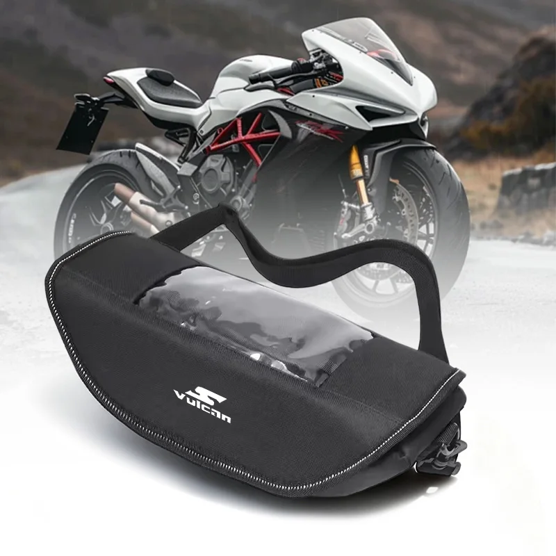For Kawasaki Vulcan S Z750 Z900 Ninja 250 H2 Universal Motorcycle Handlebar Bag with Touchscreen Phone Storage Navigation Bag
For Kawasaki Vulcan S Z750 Z900 Ninja 250 H2 Universal Motorcycle Handlebar Bag with Touchscreen Phone Storage Navigation Bag