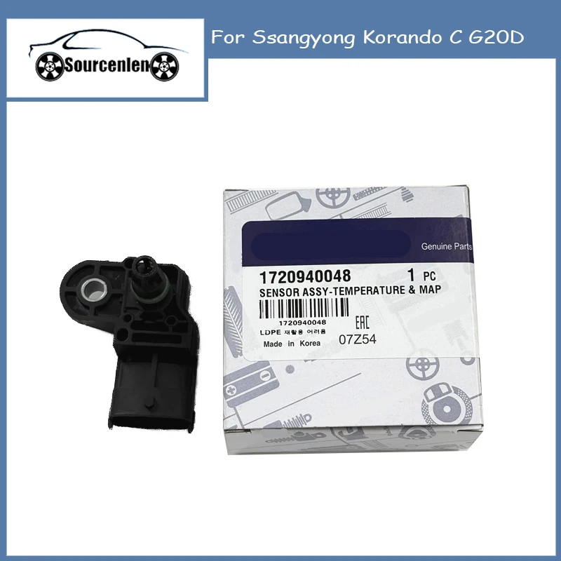 Temperature Intake Pressure Sensor Assy 1720940048 17209-40048 For Ssangyong Korando C G20D
Temperature Intake Pressure Sensor Assy 1720940048 17209-40048 For Ssangyong Korando C G20D