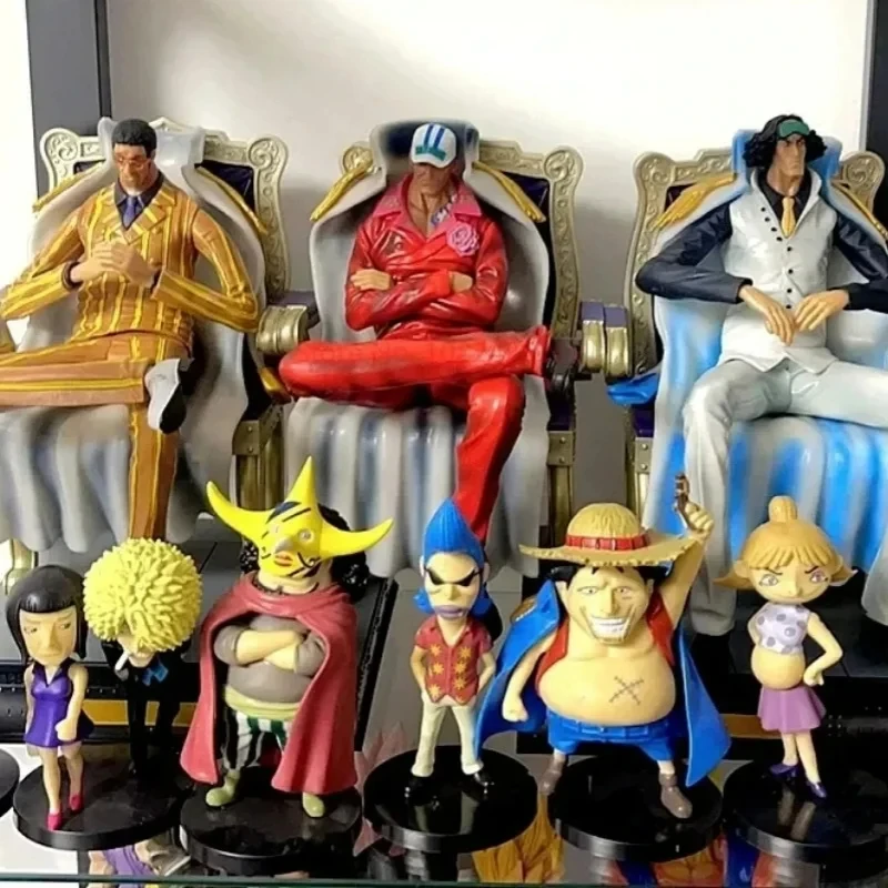 New One Piece Handwork Anime Figure Admirals Kizaru Akainu Aokiji Figures Statue 29cm Figurine Collectible Model Toy Decoration
New One Piece Handwork Anime Figure Admirals Kizaru Akainu Aokiji Figures Statue 29cm Figurine Collectible Model Toy Decoration