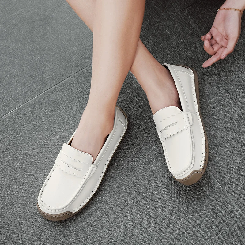 New Fashion Comfort Loafers New Men's Women's Genuine Leather Hand-Stitched Shoes Male Walking Sneakers Footwears Zapatos Hombre
New Fashion Comfort Loafers New Men's Women's Genuine Leather Hand-Stitched Shoes Male Walking Sneakers Footwears Zapatos Hombre