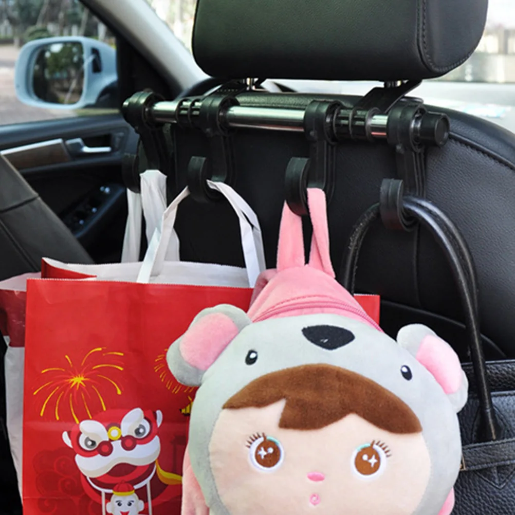 2Pcs Auto Headrest Hanger Durable Car Seat Hook Rotatable Design Hidden When Not Use Storage Solution Car Seat Hook 
2Pcs Auto Headrest Hanger Durable Car Seat Hook Rotatable Design Hidden When Not Use Storage Solution Car Seat Hook