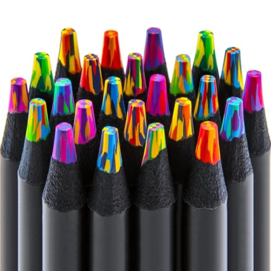 Easter Basket Stuffers for Teens, Art Supplies, 24 Rainbow Colored Pencils, Teen Girl Gifts Trendy Stuff, Multicolored Cool Stu
Easter Basket Stuffers for Teens, Art Supplies, 24 Rainbow Colored Pencils, Teen Girl Gifts Trendy Stuff, Multicolored Cool Stu