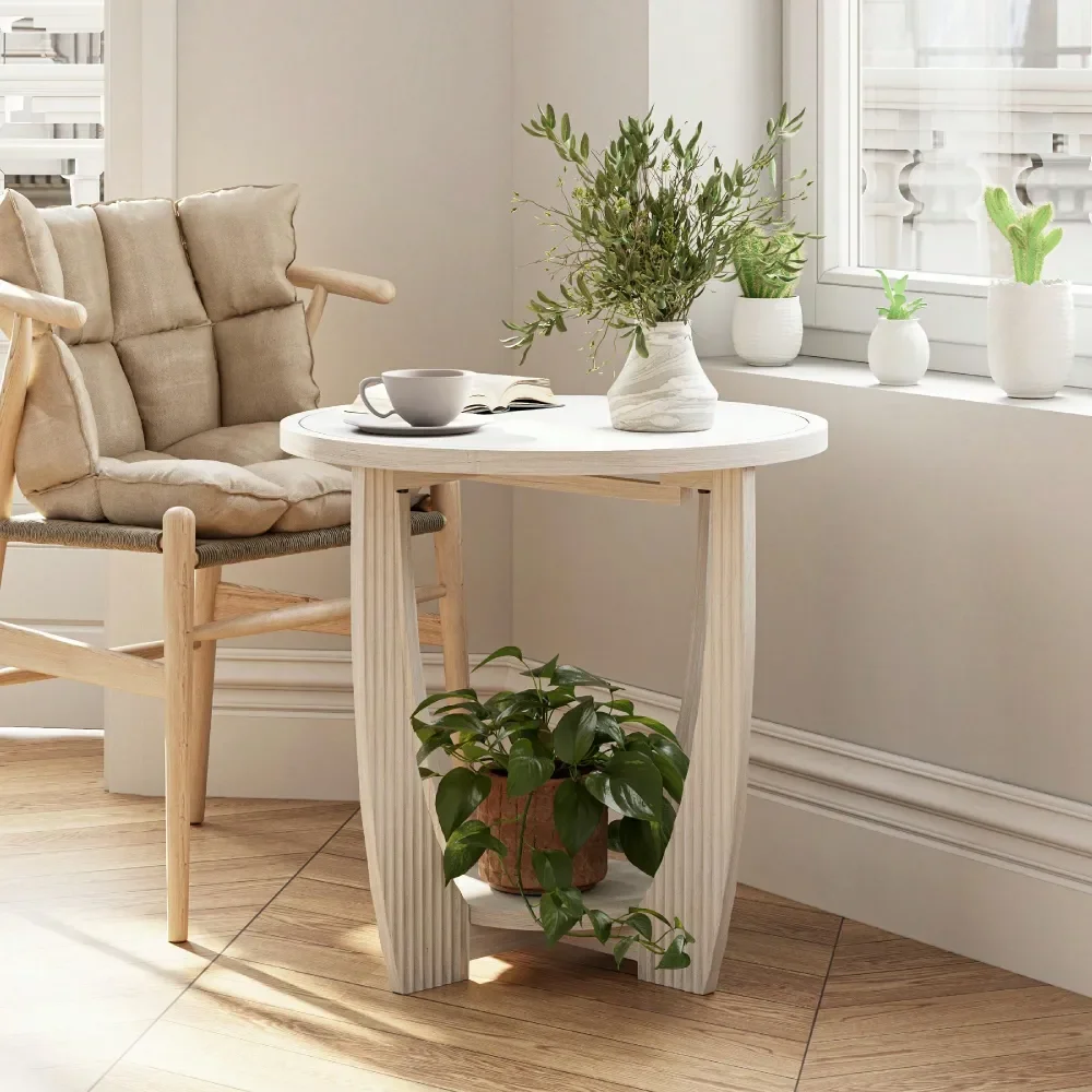 Rustic Farmhouse End Table With Storage Shelf, French Country Accent Side Table For Family, Dinning Or Living Room, Small Space
Rustic Farmhouse End Table With Storage Shelf, French Country Accent Side Table For Family, Dinning Or Living Room, Small Space