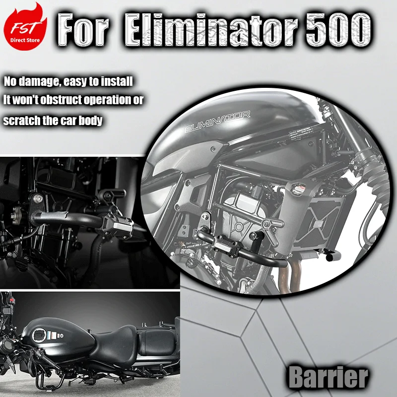 Fits Eliminator 500 Crash Bar Anti-fall Bumper
Fits Eliminator 500 Crash Bar Anti-fall Bumper