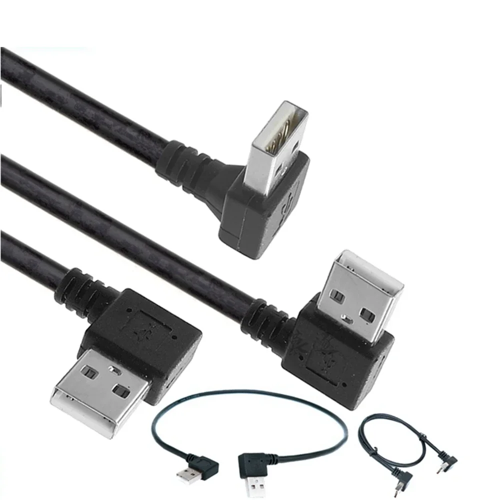 0.5M USB A plug to USB A 90 degree Left/Right/Up/Down Angle adapter Extension adapter cable USB 2.0 to plug cable
0.5M USB A plug to USB A 90 degree Left/Right/Up/Down Angle adapter Extension adapter cable USB 2.0 to plug cable