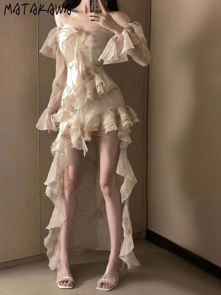 Matakawa Vestidos Cortos несимметричные оборки с длинным рукавом весна-осень сексуальные женские платья во французском стиле элегантные ретро мини-платья
Matakawa Vestidos Cortos несимметричные оборки с длинным рукавом весна-осень сексуальные женские платья во французском стиле элегантные ретро мини-платья