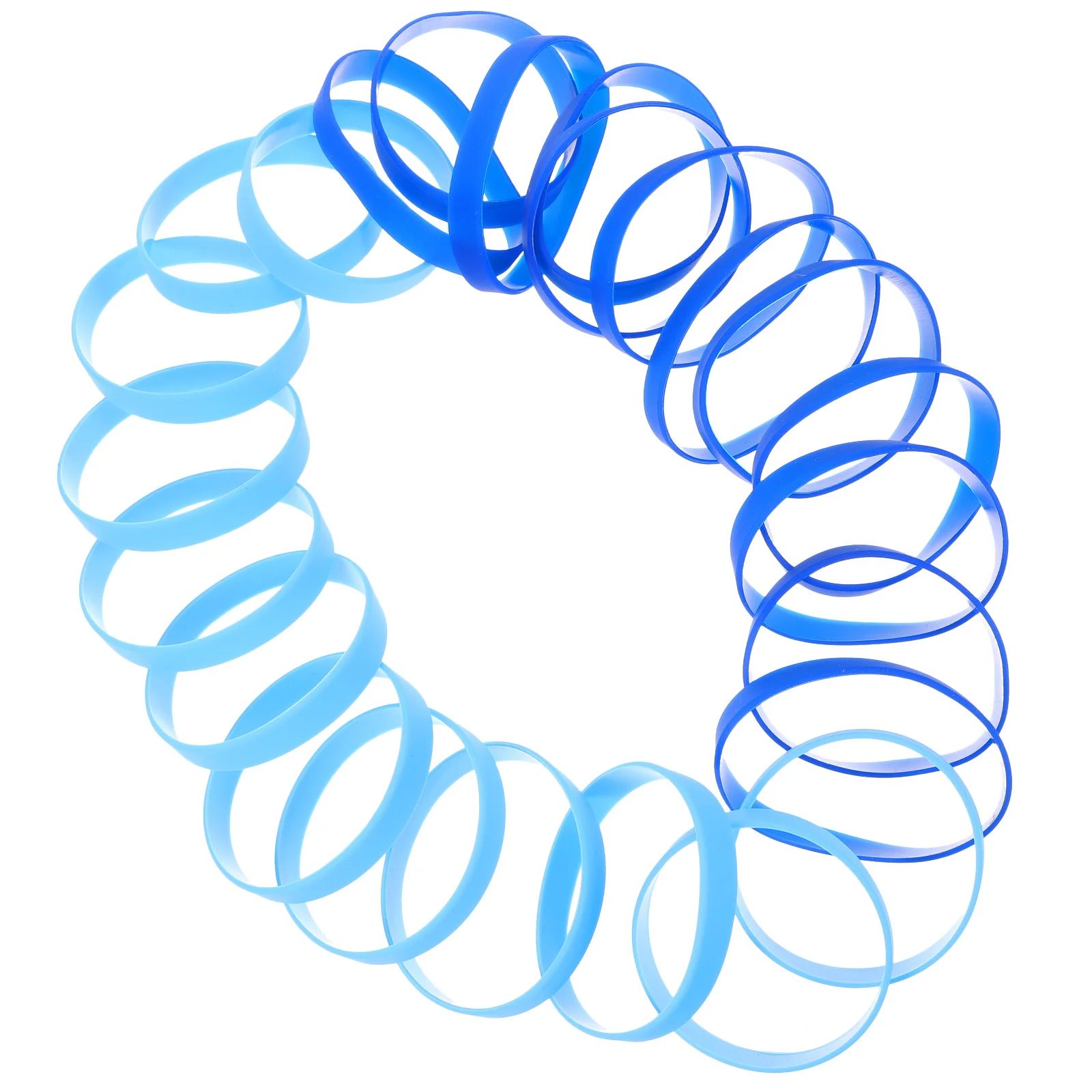 24Pcs Silicone Wristbands Colorful Elastic Lightweight DIY Soft Skin-Friendly Supple Bands Decorative Bracelets for Wrist Charm
24Pcs Silicone Wristbands Colorful Elastic Lightweight DIY Soft Skin-Friendly Supple Bands Decorative Bracelets for Wrist Charm