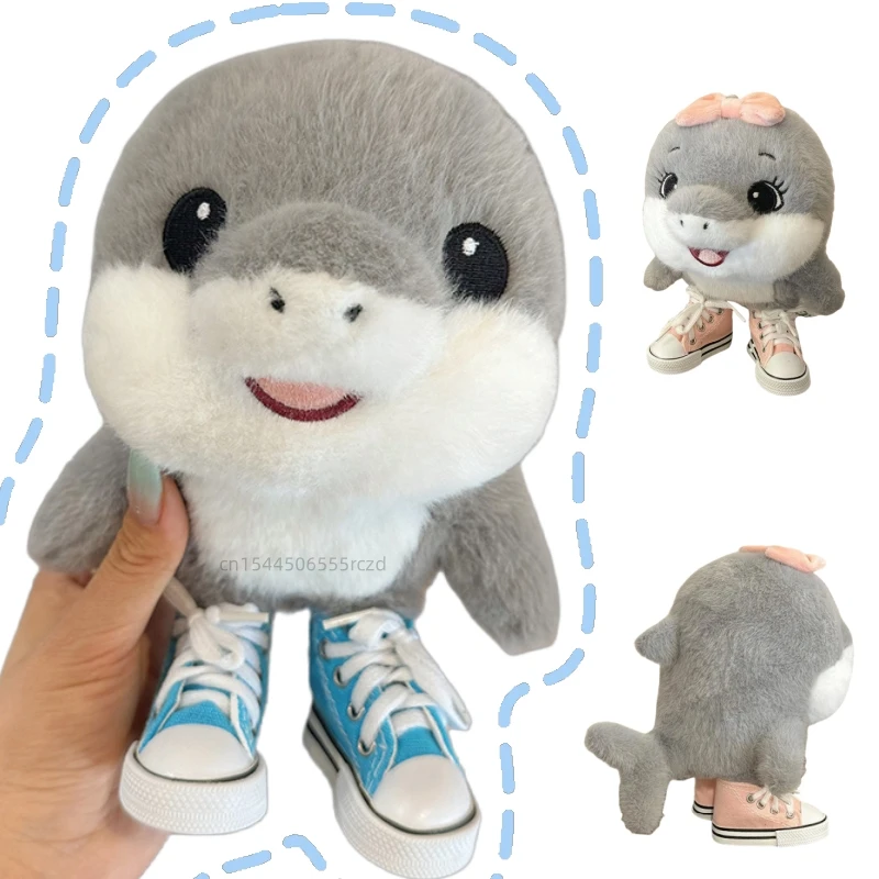 23cm Cartoon Pop Tungtungtung Italian Brainrot Al Tralalero Tralala Shark Plush Doll With Two Legs And Shoes Shark Gift For Kids
23cm Cartoon Pop Tungtungtung Italian Brainrot Al Tralalero Tralala Shark Plush Doll With Two Legs And Shoes Shark Gift For Kids