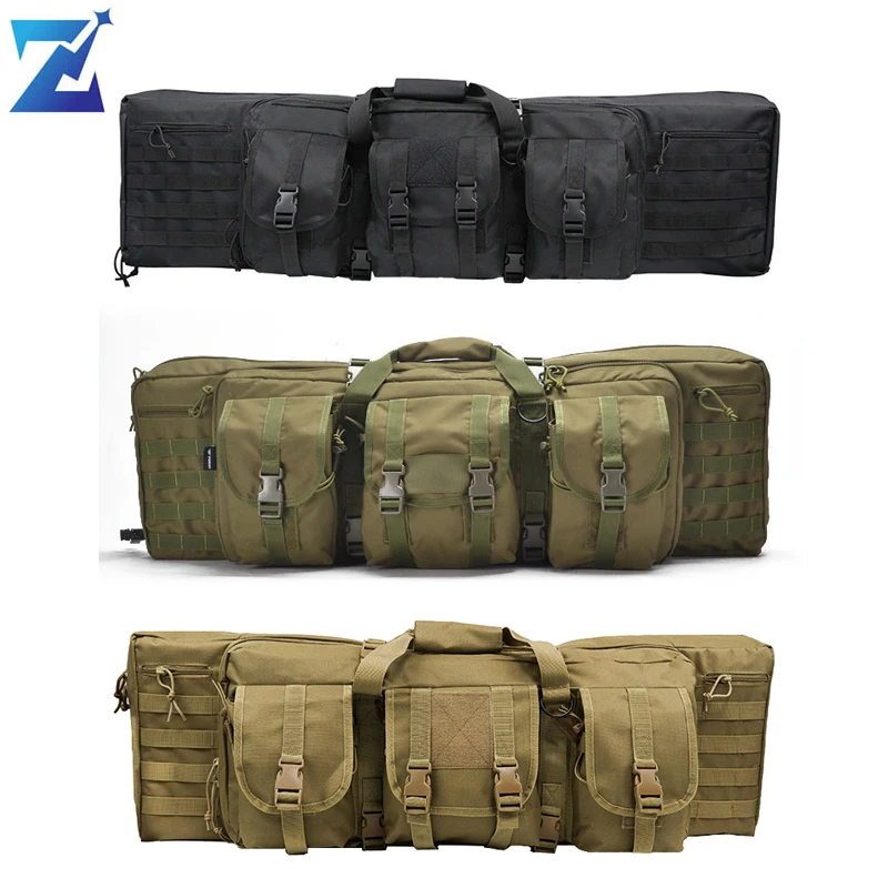 Outdoor sports backpack rifle air gun holster 136 rifle gun bag air gun color bullet shooting rifle bag 118Cm
Outdoor sports backpack rifle air gun holster 136 rifle gun bag air gun color bullet shooting rifle bag 118Cm