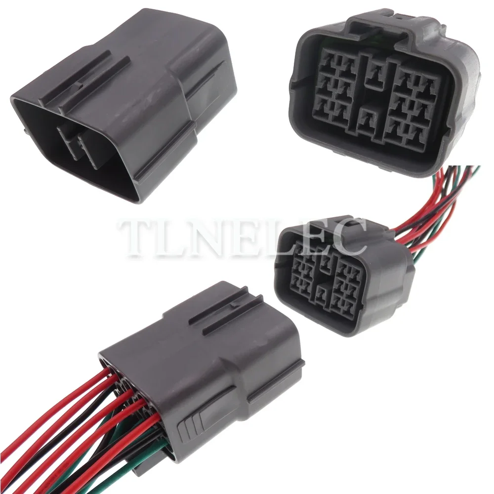 14 Pin Way Car Headlight Waterproof Connector with Wires Auto Male Female Wiring Cable Sockets For Mazda 6189-7262 6181-0629
14 Pin Way Car Headlight Waterproof Connector with Wires Auto Male Female Wiring Cable Sockets For Mazda 6189-7262 6181-0629