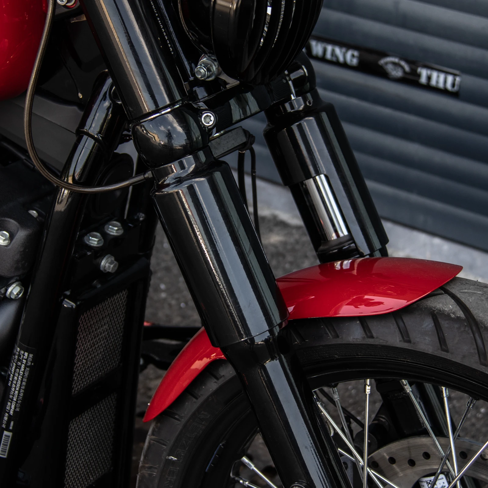 STLF High Review Red Metal Motorcycle Short Front 21 Inch Fenders for 2018 Later Softail Street Bob Short Mudguard
STLF High Review Red Metal Motorcycle Short Front 21 Inch Fenders for 2018 Later Softail Street Bob Short Mudguard