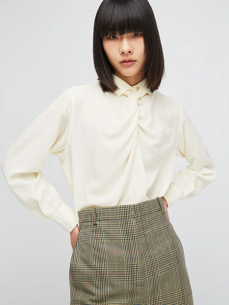 Wei Premium 00% Silk Double Gauze Ne Twist Knot Front Buttoned True Silk irt Women's Busin Casual ...
Wei Premium 00% Silk Double Gauze Ne Twist Knot Front Buttoned True Silk irt Women's Busin Casual ...