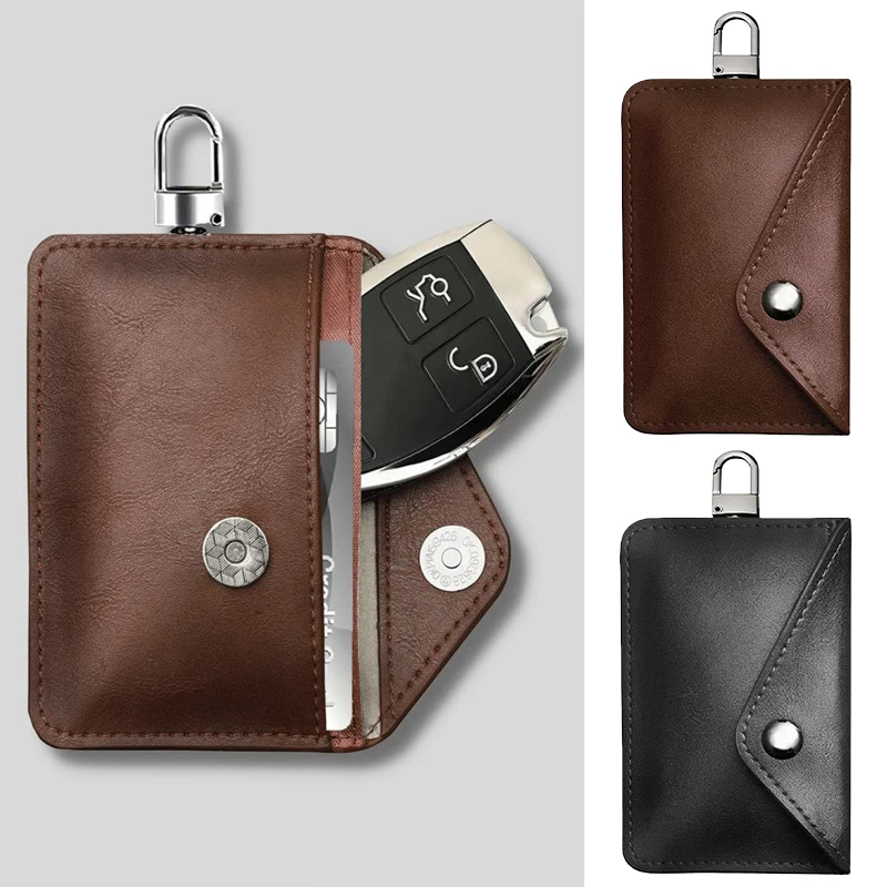 RFID Blocking Pouch for Keys Double Layer Signal Shielding Bag, Anti-Tracking Key Protection Sleeve for Car Key, Credit Cards
RFID Blocking Pouch for Keys Double Layer Signal Shielding Bag, Anti-Tracking Key Protection Sleeve for Car Key, Credit Cards
