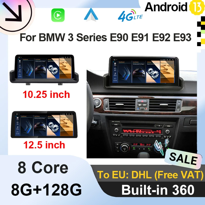 Factory Price Android 13 Multimedia For BMW 3 Series E90 E91 E92 E93 Carplay Car Video Player GPS Navigation Auto Radio 360 Cam
Factory Price Android 13 Multimedia For BMW 3 Series E90 E91 E92 E93 Carplay Car Video Player GPS Navigation Auto Radio 360 Cam