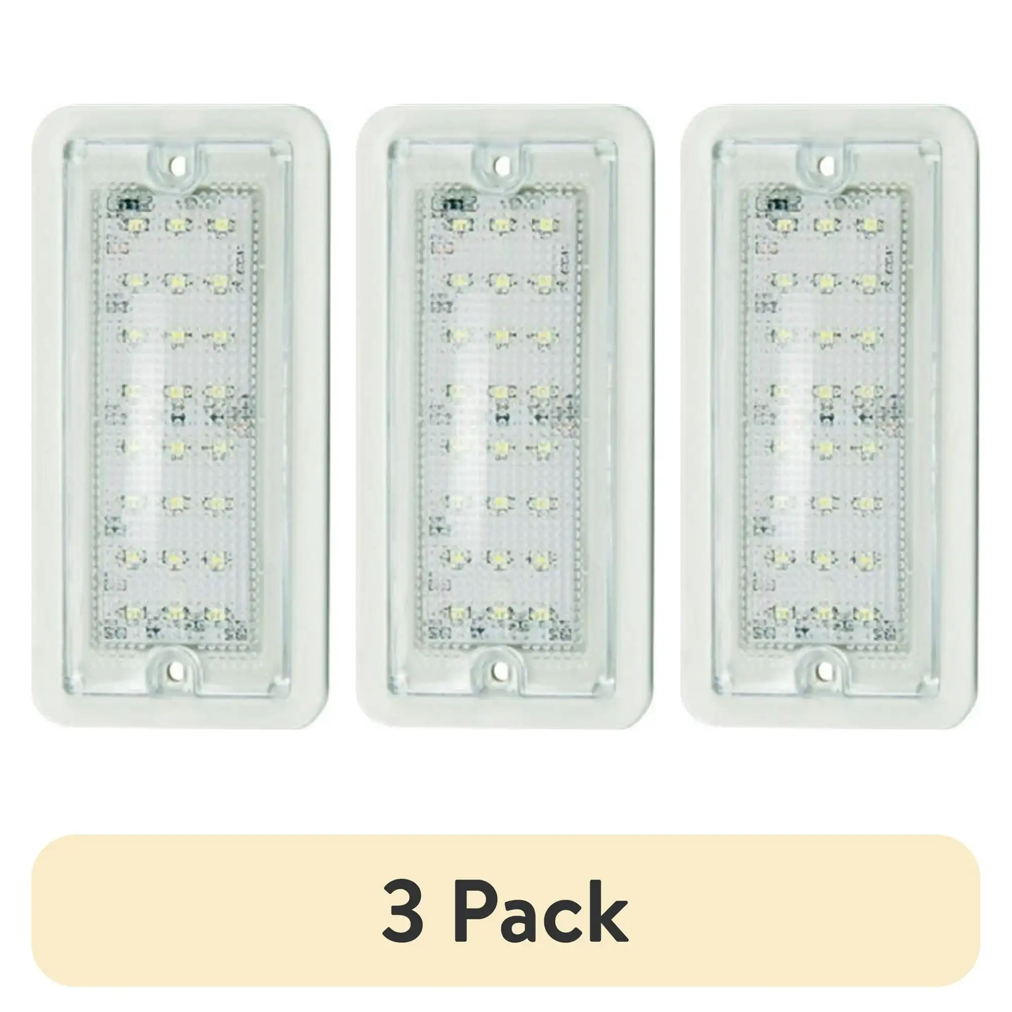 (3 pack) Hopkins Towing Solutions C397S LED Rectangle Dome Interior Light - White
(3 pack) Hopkins Towing Solutions C397S LED Rectangle Dome Interior Light - White