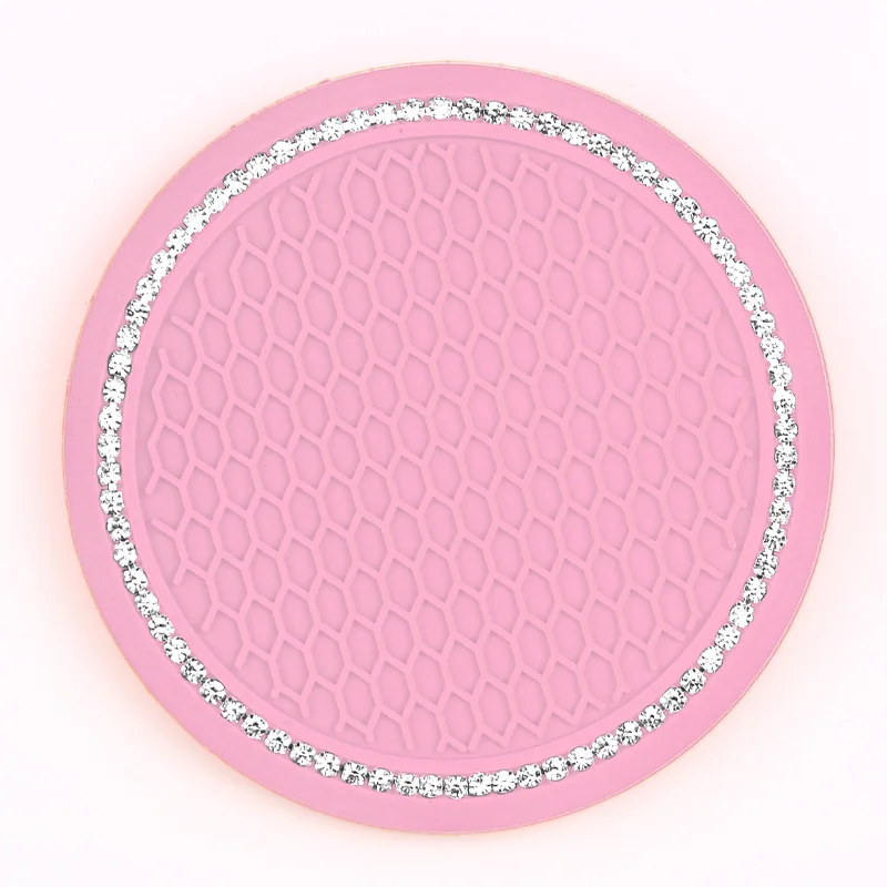 Car Accessories Creative Rhinestone Car Water Coaster Diamond Car Anti-skid Pad Coaster Creative Car Anti-skid Silicon
Car Accessories Creative Rhinestone Car Water Coaster Diamond Car Anti-skid Pad Coaster Creative Car Anti-skid Silicon