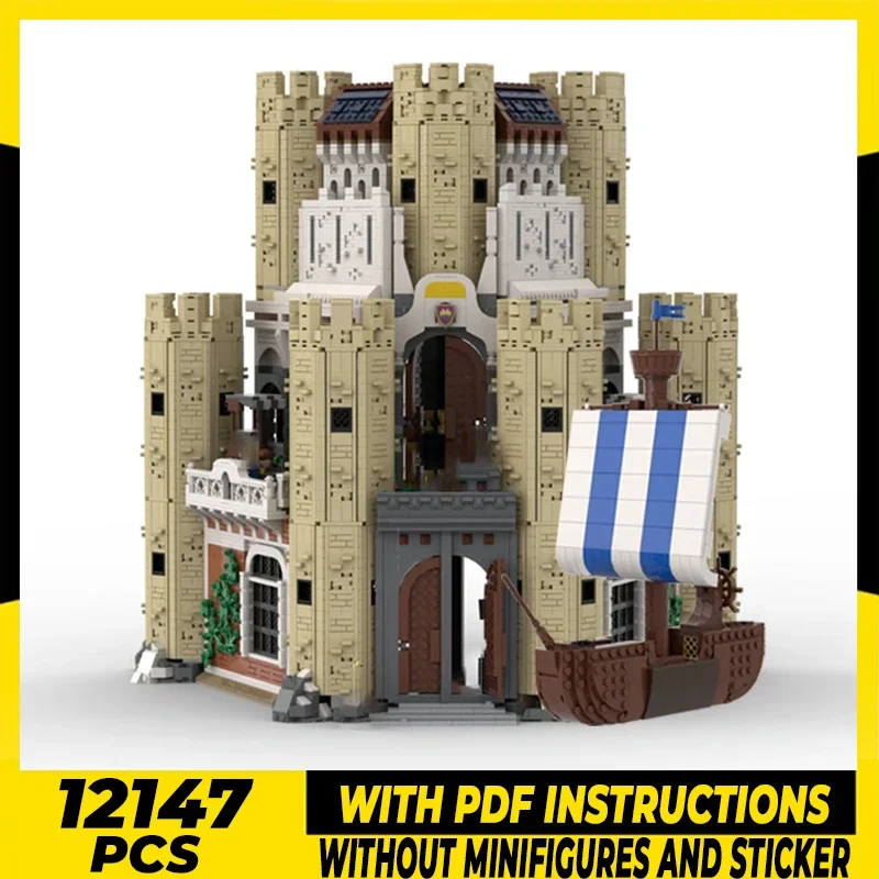 Medieval Fortress Model Moc Building Bricks The King's Castle Technology Modular Blocks Gifts Christmas Toys DIY Sets Assembly
Medieval Fortress Model Moc Building Bricks The King's Castle Technology Modular Blocks Gifts Christmas Toys DIY Sets Assembly