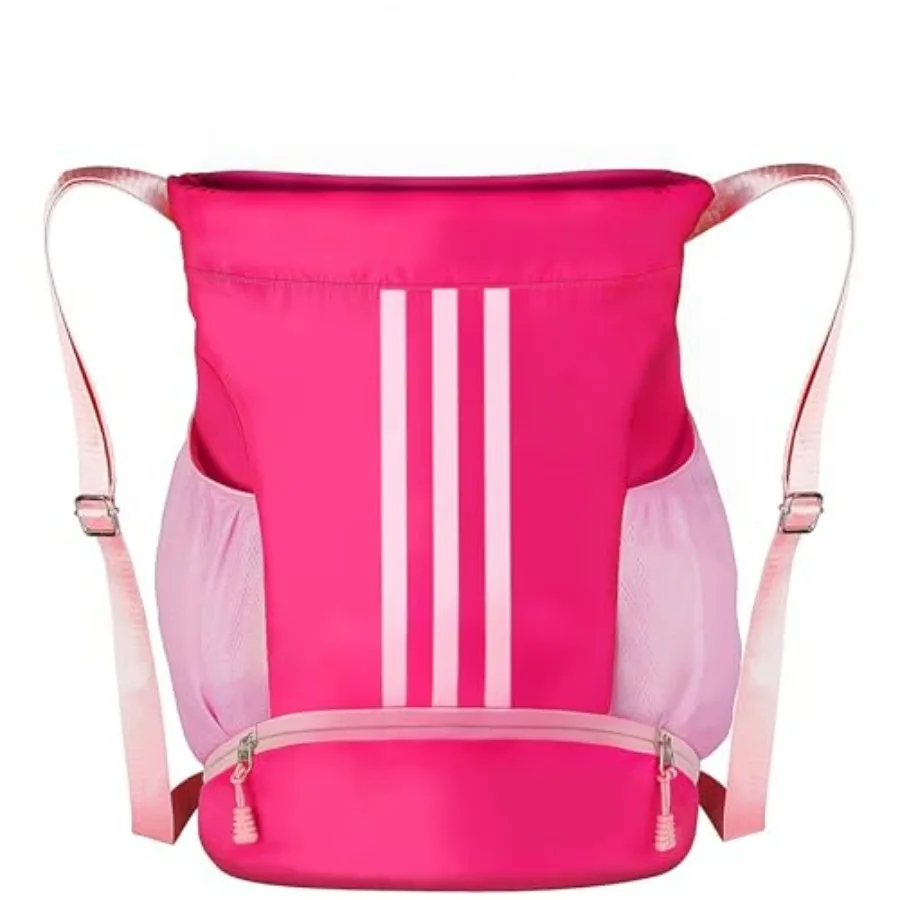 Soccer Bag, Youth Soccer Basketball Bag with Compartments Drawstring Backpack for Football Volleyball Gym Training Pink
Soccer Bag, Youth Soccer Basketball Bag with Compartments Drawstring Backpack for Football Volleyball Gym Training Pink