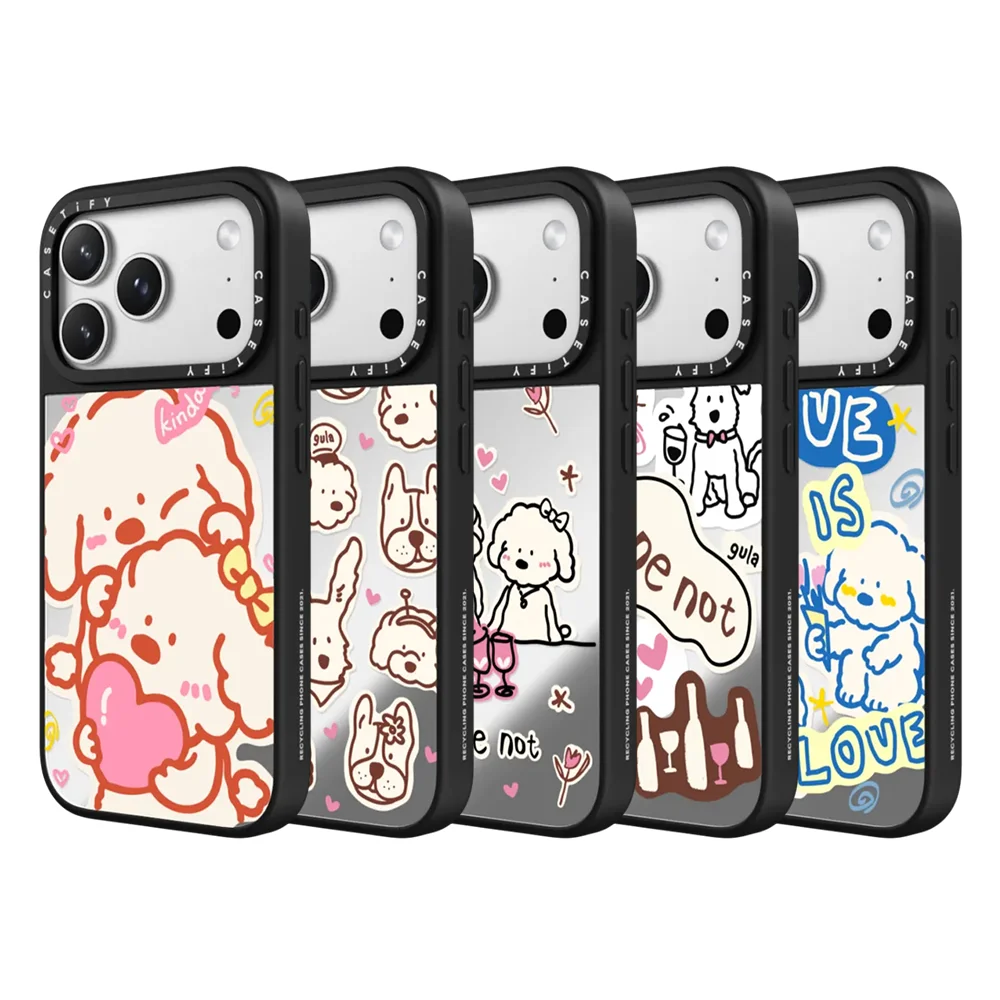 CASETiFY Gula Dog Love Art Series Phone Case for iPhone 17 15 14 13 Pro Max Air 16 Plus Magnetic Protect Cover
CASETiFY Gula Dog Love Art Series Phone Case for iPhone 17 15 14 13 Pro Max Air 16 Plus Magnetic Protect Cover