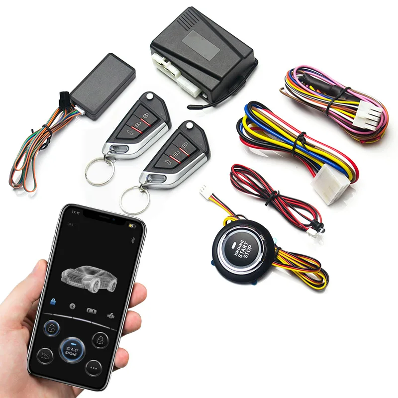 12V Car Remote Starter Start Stop Button Universal Centra lization Anti Theft Engine Lock Alarm System Auto Remote Starter
12V Car Remote Starter Start Stop Button Universal Centra lization Anti Theft Engine Lock Alarm System Auto Remote Starter