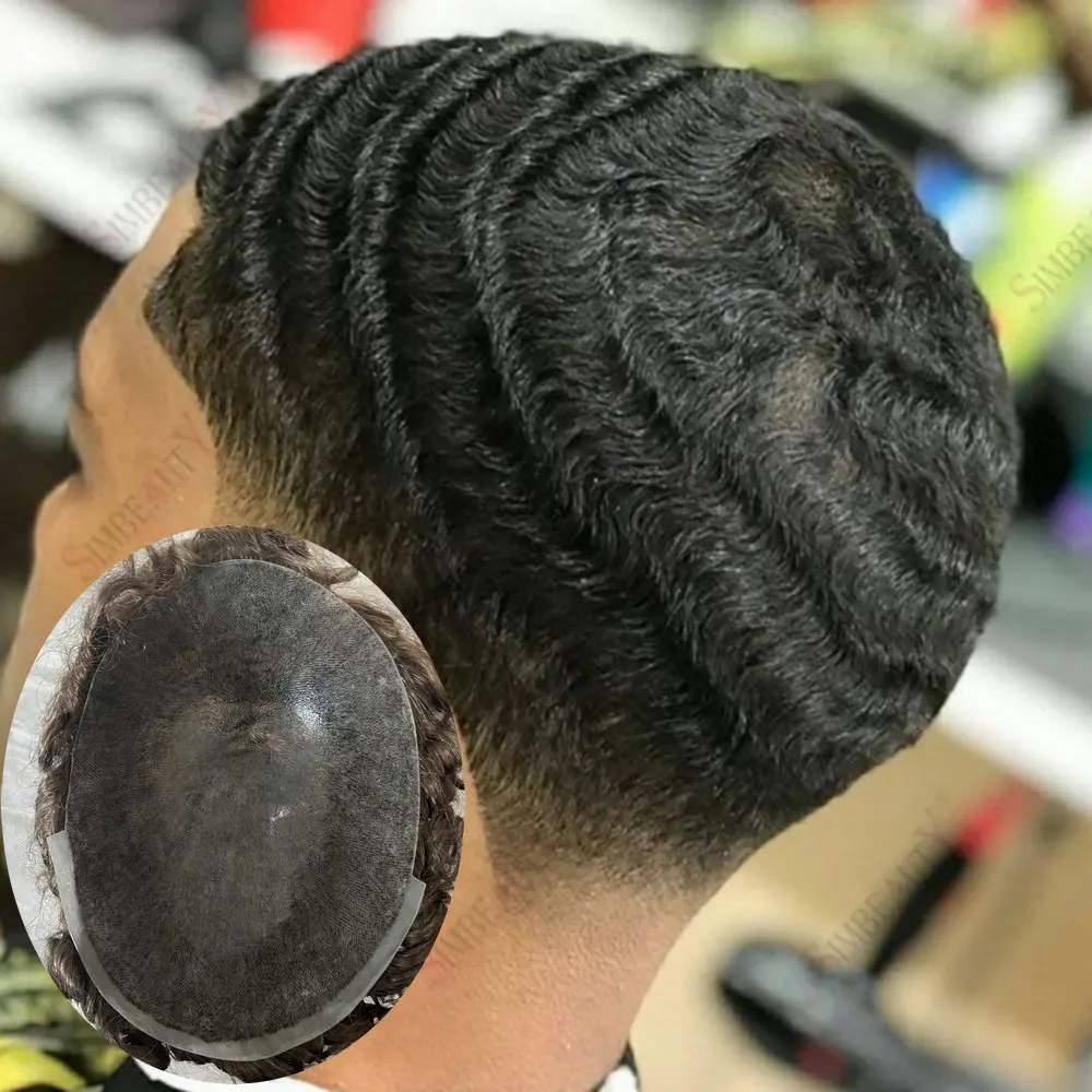 8 мм/10 мм 360 Глубокая волна Афро вьющиеся человеческие волосы Парик для мужчин Тонкая кожа Полный PU 0,1 мм Мужская система парика Капиллярный протез для волос
8 мм/10 мм 360 Глубокая волна Афро вьющиеся человеческие волосы Парик для мужчин Тонкая кожа Полный PU 0,1 мм Мужская система парика Капиллярный протез для волос