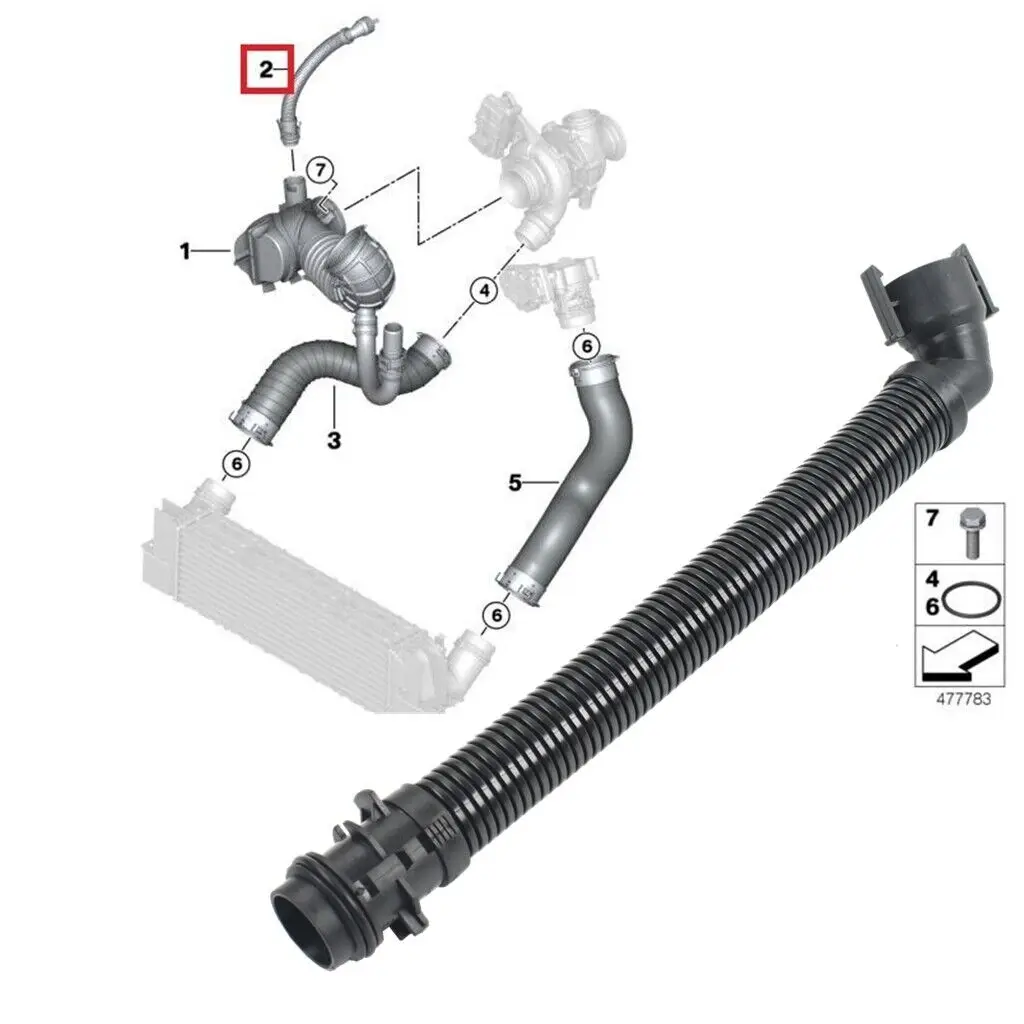 Car Air Filter Intake Breather Pipe Tube Engine Air Hose Intake Tube OEM13717823517 For BMW 1 3 4 5 6 7 Series Car Accessories
Car Air Filter Intake Breather Pipe Tube Engine Air Hose Intake Tube OEM13717823517 For BMW 1 3 4 5 6 7 Series Car Accessories 
