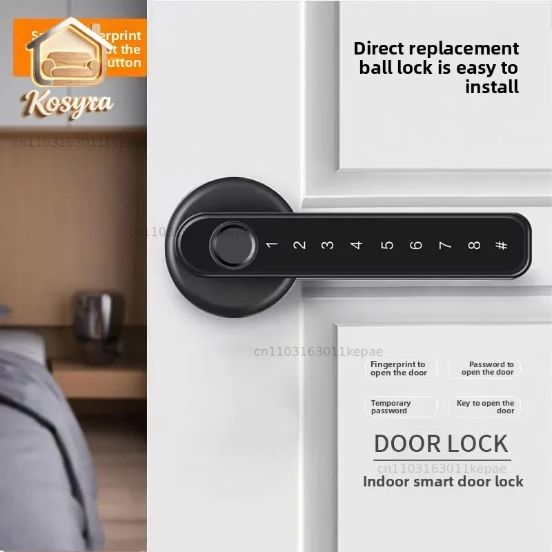 Indoor Fingerprint Lock Bedroom Office Password Lock Room Wooden Door Smart Lock Replaceable
Indoor Fingerprint Lock Bedroom Office Password Lock Room Wooden Door Smart Lock Replaceable