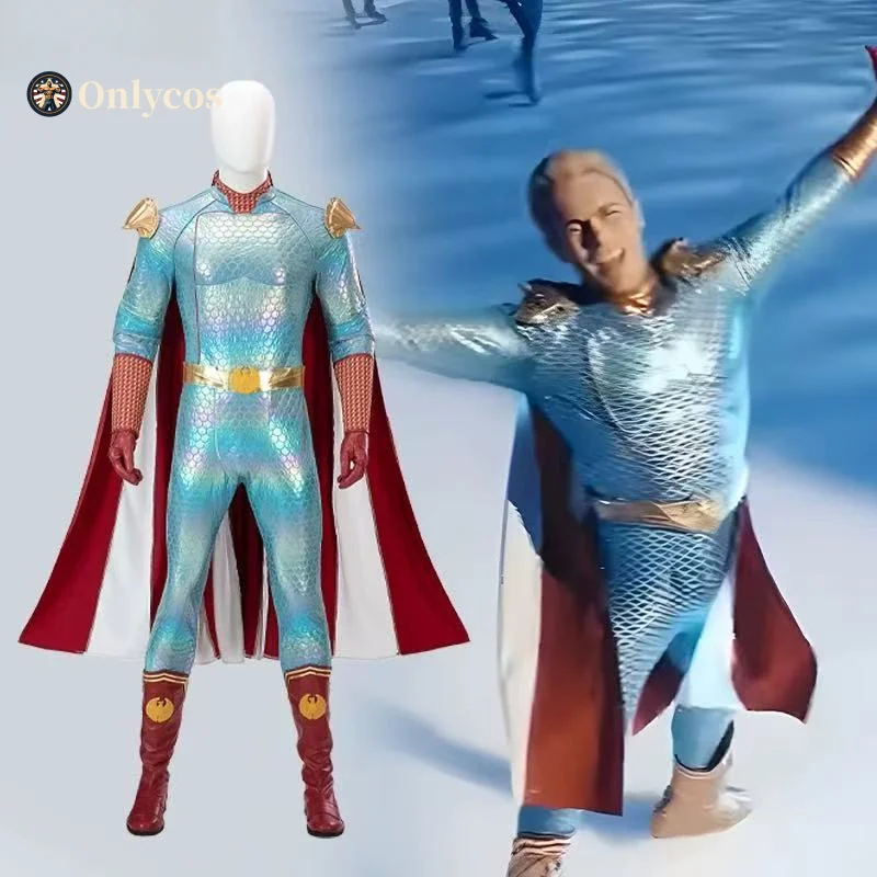 MovieThe Boys 4 Cosplay Homelander Costume Snow and Ice Version Uniform Halloween Carnival Party Christmas Play Role Clothes
MovieThe Boys 4 Cosplay Homelander Costume Snow and Ice Version Uniform Halloween Carnival Party Christmas Play Role Clothes