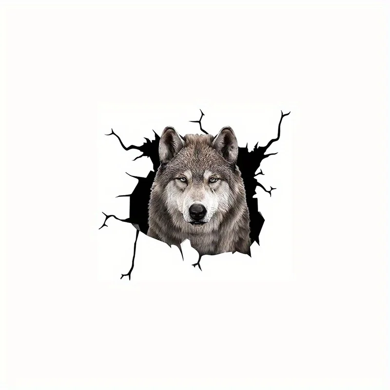 1PC Wolf Head Vinyl Sticker, Waterproof Removable Decal for Sports Car, SUV & Truck Windows
1PC Wolf Head Vinyl Sticker, Waterproof Removable Decal for Sports Car, SUV & Truck Windows