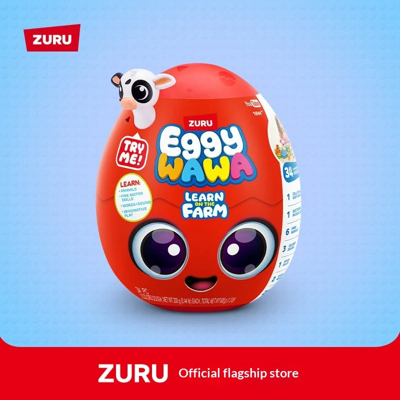 Zuru Eggywawa Surprise Egg Ranch Campus Series Cute Animal Figurine Educational Toy Desktop Decoration For Collectors
Zuru Eggywawa Surprise Egg Ranch Campus Series Cute Animal Figurine Educational Toy Desktop Decoration For Collectors