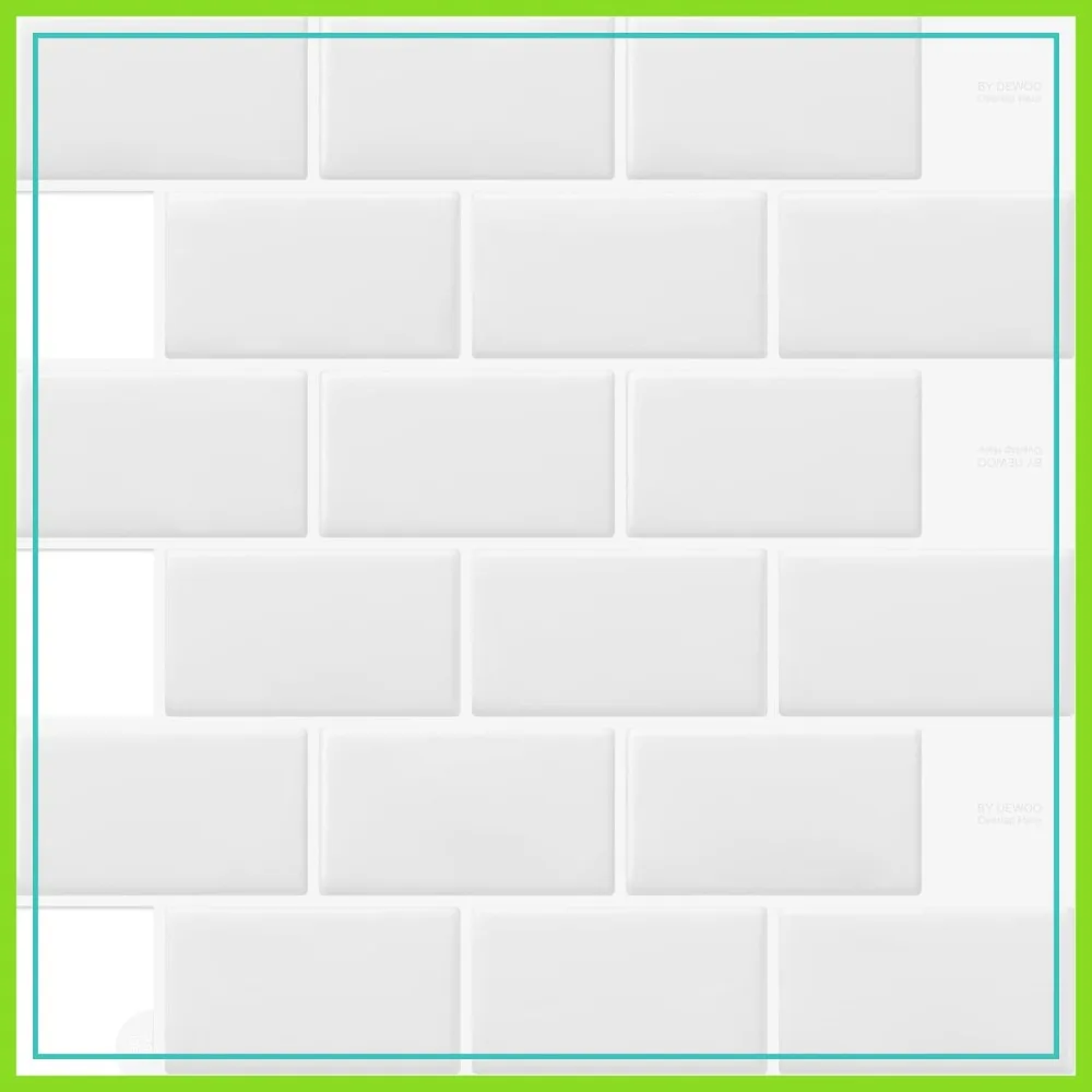 Self-Adhesive Peel and Stick Backsplash 12x12 Brick Subway Tile Stickers for Kitchen Bathroom (20 Sheets)
Self-Adhesive Peel and Stick Backsplash 12x12 Brick Subway Tile Stickers for Kitchen Bathroom (20 Sheets)