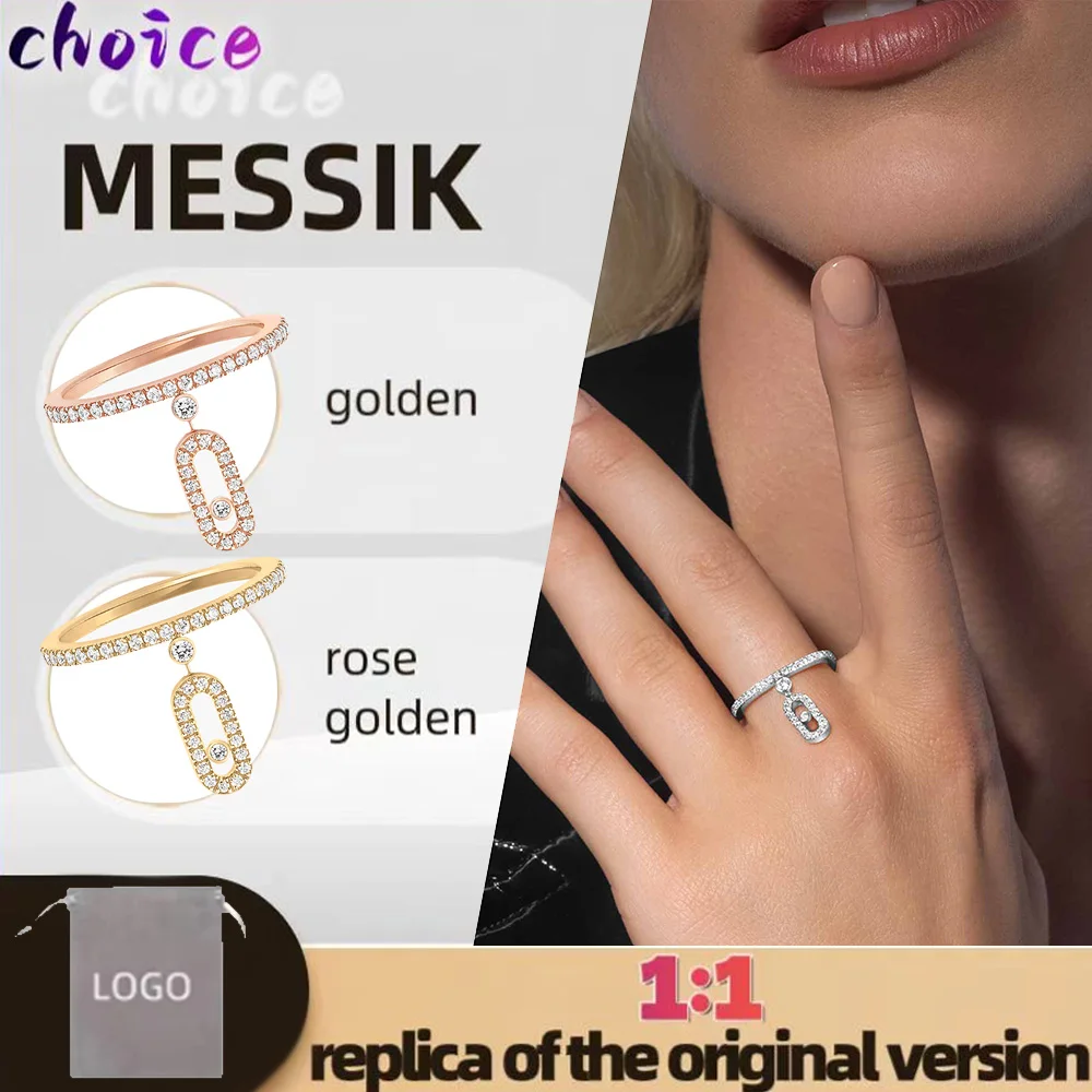 2024 New Sterling Silver s925MOVE UNO Luxury Brand Exquisite Luxury French Personalized Diamond Pendant Ring
2024 New Sterling Silver s925MOVE UNO Luxury Brand Exquisite Luxury French Personalized Diamond Pendant Ring