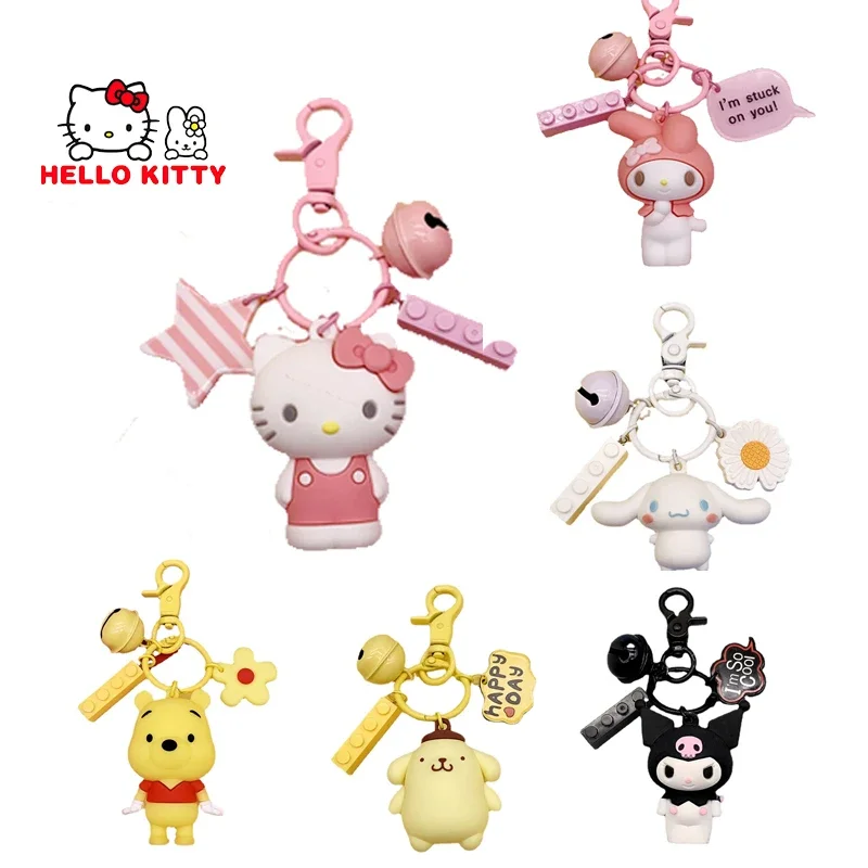 Брелок Hello Kitty мультяшный персонаж мелодия Kuromi Корица собака силиконовая подвеска парная ПВХ сумка Автомобильная подвеска брелок подарок девочка
Брелок Hello Kitty мультяшный персонаж мелодия Kuromi Корица собака силиконовая подвеска парная ПВХ сумка Автомобильная подвеска брелок подарок девочка