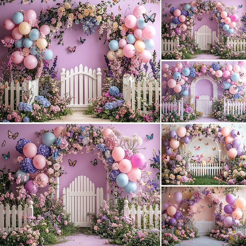LS Photography Backdrop Spring Arch Floral Balloons Butterfly Decor Props Baby Shower Girl Child Portrait Photo Backdrop Studio
LS Photography Backdrop Spring Arch Floral Balloons Butterfly Decor Props Baby Shower Girl Child Portrait Photo Backdrop Studio