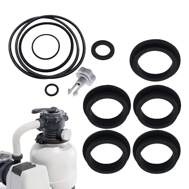 Pool Sand Filter Parts 12-Piece O-Ring Kit For Sand Filter Pump Sand Filter Seal Gasket Parts Pool Filter Pump Repair Air
Pool Sand Filter Parts 12-Piece O-Ring Kit For Sand Filter Pump Sand Filter Seal Gasket Parts Pool Filter Pump Repair Air