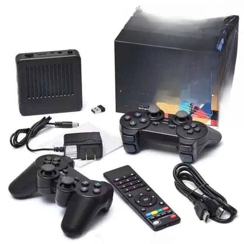 TV game console PSP Pandora game box WIFI Android dual system S905X3 God of War 
TV game console PSP Pandora game box WIFI Android dual system S905X3 God of War