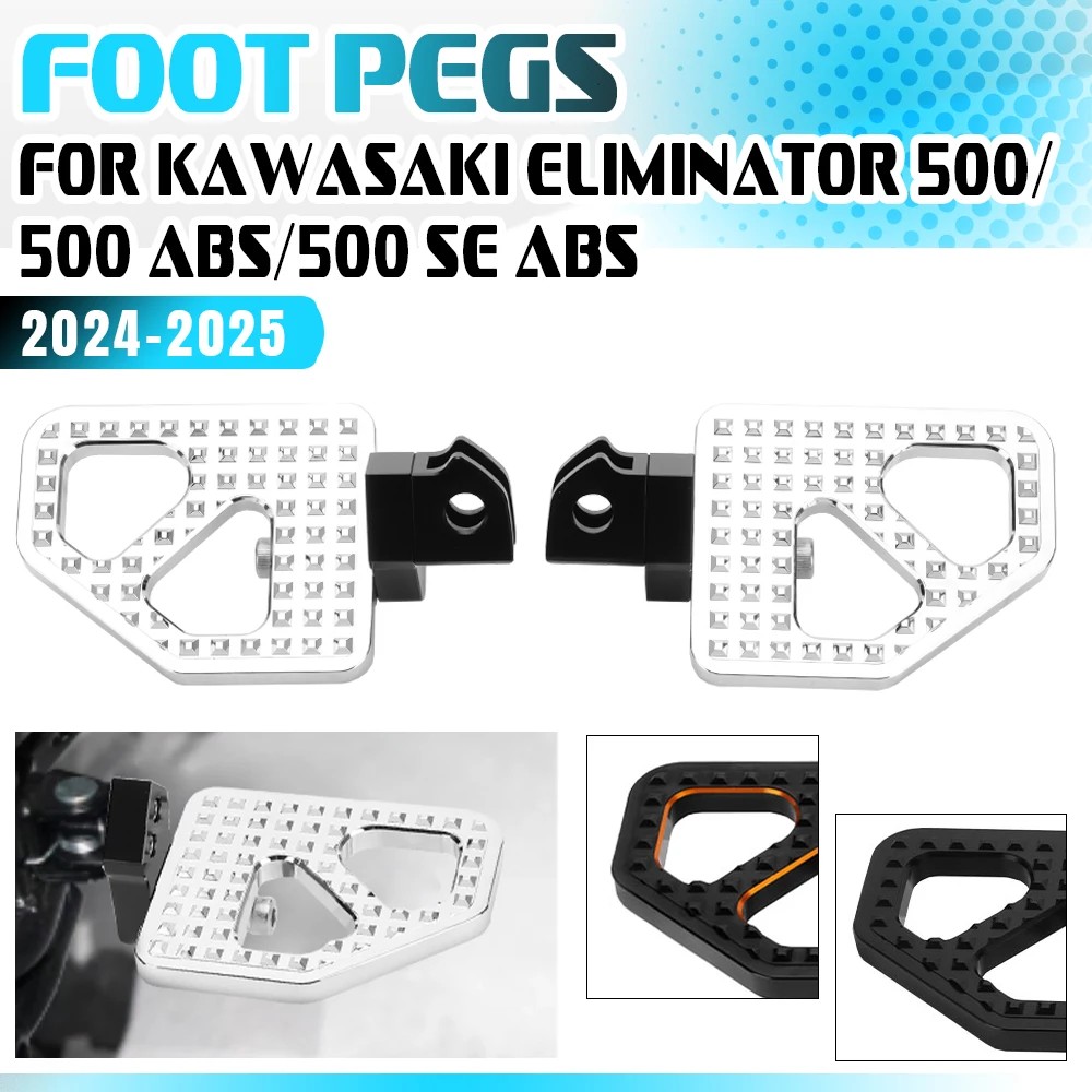 2024-2025 New Front Foot Pegs For Kawasaki Eliminator 500 500SE ABS Rider Foot Rest Pedal Motorcycle Adjustable Driver Footboard
2024-2025 New Front Foot Pegs For Kawasaki Eliminator 500 500SE ABS Rider Foot Rest Pedal Motorcycle Adjustable Driver Footboard