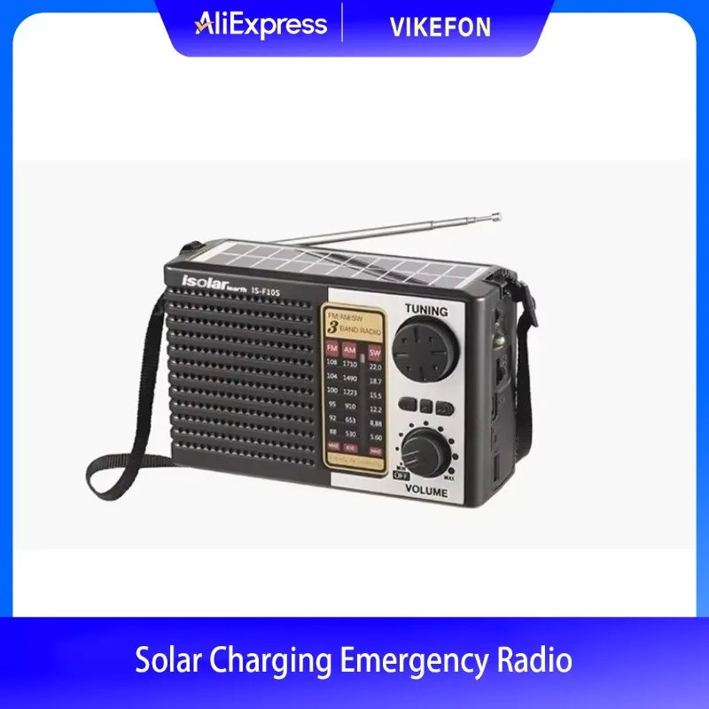 Multi Band FM Radio Solar Charging Emergency Radio with LED Lights Wireless Bluetooth Speaker Supports TF USB FM / AM / SW Radio
Multi Band FM Radio Solar Charging Emergency Radio with LED Lights Wireless Bluetooth Speaker Supports TF USB FM / AM / SW Radio