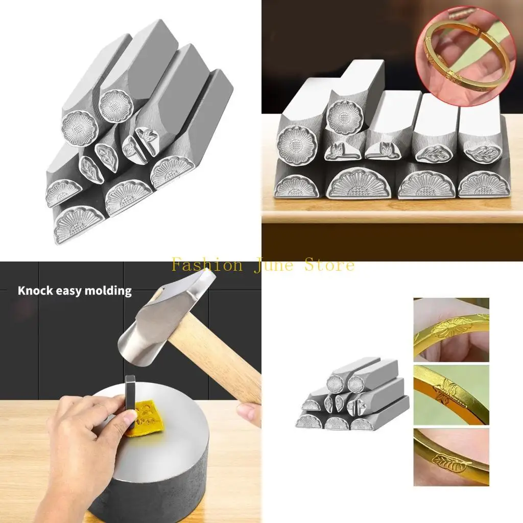 N5KA Набор прочных стальных штампов с дизайном сердца любви, 10 шт., удобный для изготовления ювелирных изделий, с помощью для
N5KA Набор прочных стальных штампов с дизайном сердца любви, 10 шт., удобный для изготовления ювелирных изделий, с помощью для