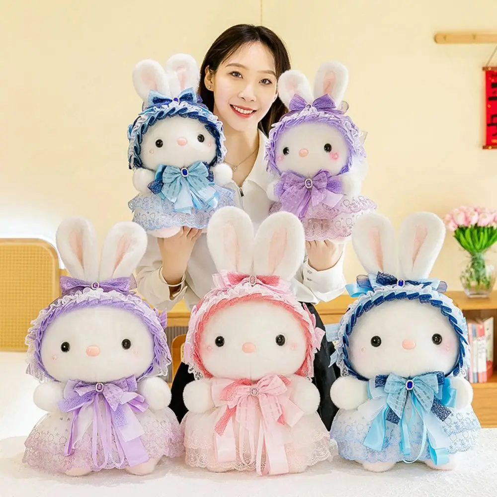 Princess Dress Long-eared Rabbit Plush Doll Lace Headband Bow Ribbon Rabbit Plush Toy Cute Creative Cartoon Fluffty Doll Cosplay
Princess Dress Long-eared Rabbit Plush Doll Lace Headband Bow Ribbon Rabbit Plush Toy Cute Creative Cartoon Fluffty Doll Cosplay