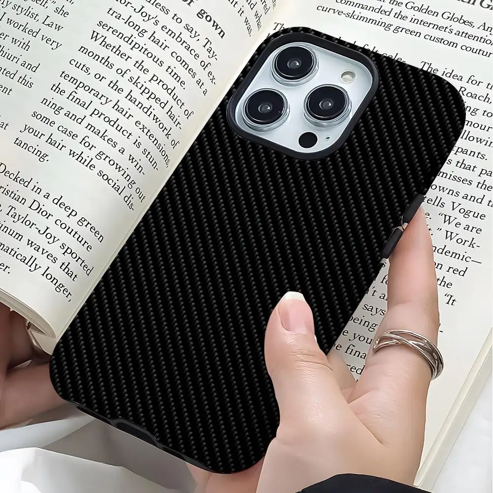 Carbon Fiber Phone Case For iPhone 16 e 15 14 Plus13 12 mini 11 Pro Max XR XS X Glossy 2 in 1 Bumper Cover
Carbon Fiber Phone Case For iPhone 16 e 15 14 Plus13 12 mini 11 Pro Max XR XS X Glossy 2 in 1 Bumper Cover