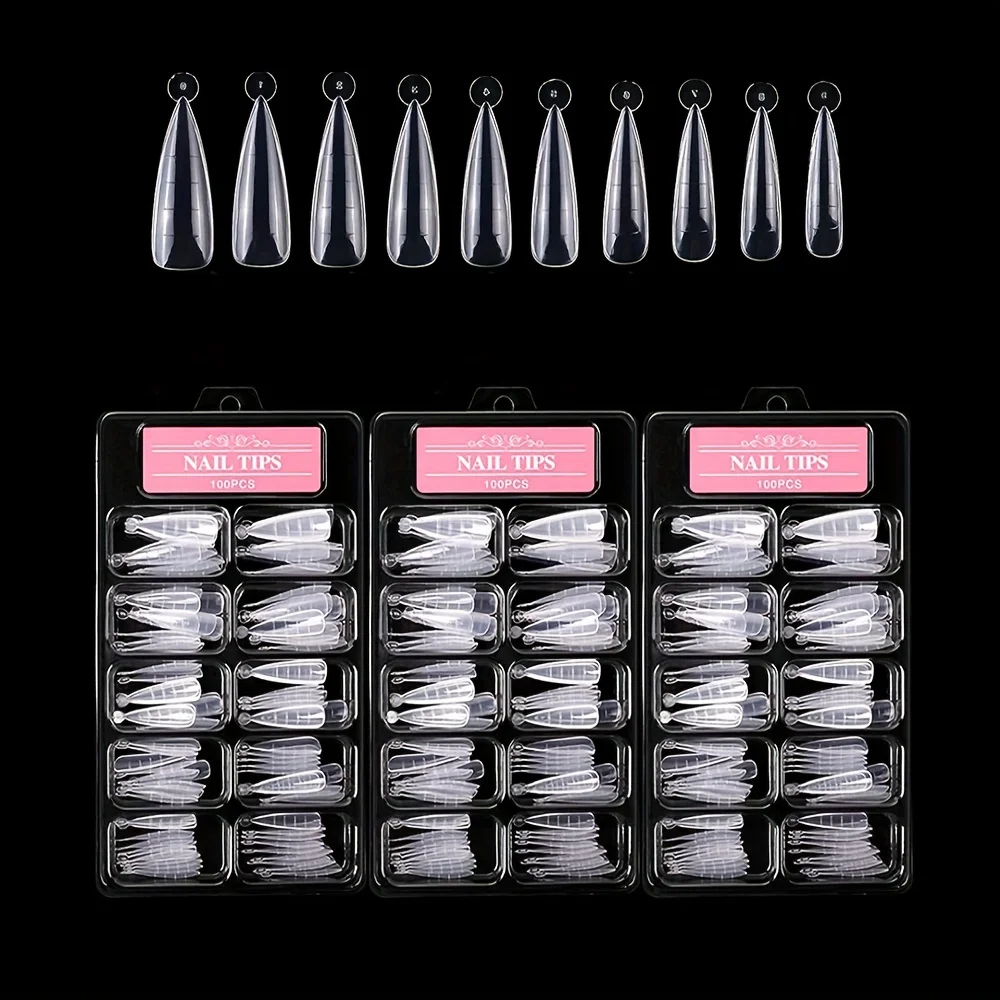 Nail Extension Kit 300 clear acrylic fake Nail Size Mix boxed Water Drop Extension Nail sheet set
Nail Extension Kit 300 clear acrylic fake Nail Size Mix boxed Water Drop Extension Nail sheet set