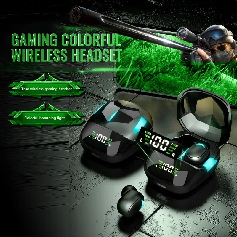 Wireless Bluetooth-Compatible Headset In-Ear Stereo Earphone For Iphone Mini Headset HIFI Game Samsung Smart Digital Display
Wireless Bluetooth-Compatible Headset In-Ear Stereo Earphone For Iphone Mini Headset HIFI Game Samsung Smart Digital Display