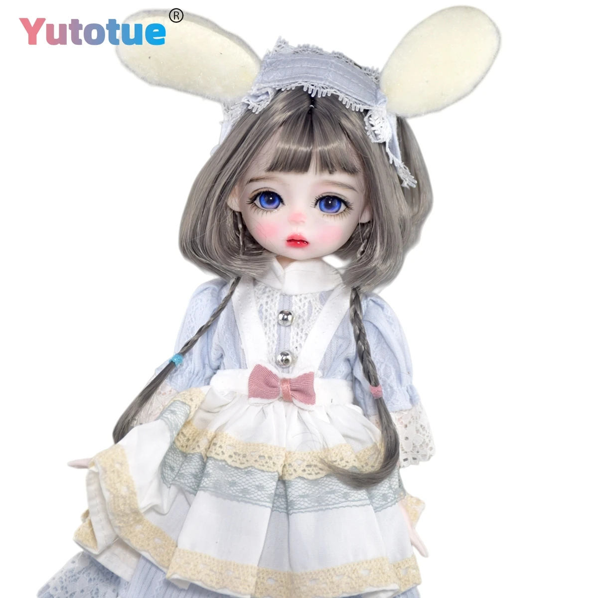 YUTOTUE 1/6 BJD кукла милая 30 см высота кукла для девочек платье обувь повязка на голову парики макияж полный набор игрушек
YUTOTUE 1/6 BJD кукла милая 30 см высота кукла для девочек платье обувь повязка на голову парики макияж полный набор игрушек