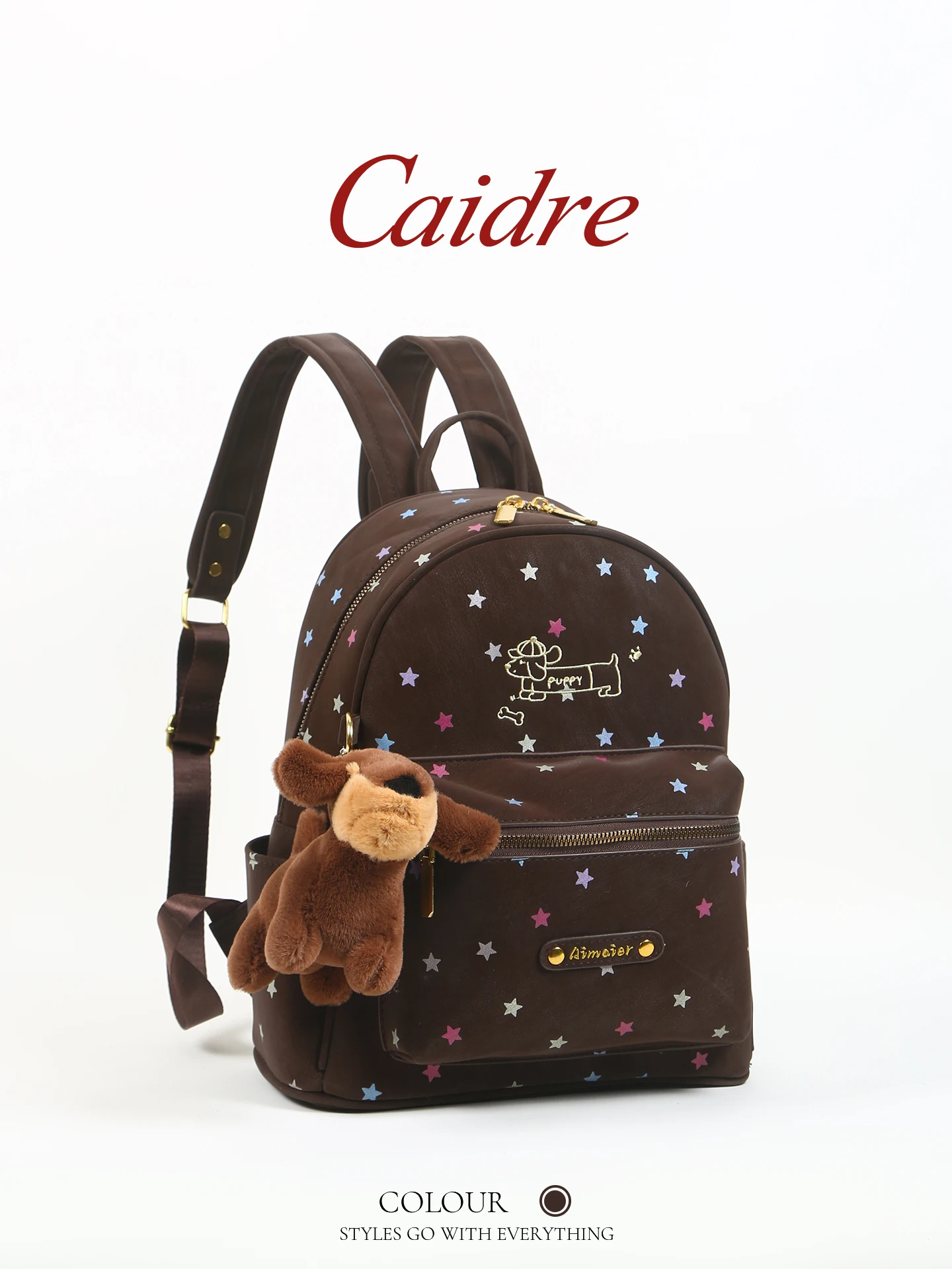 Caidre Starry Little Dog Travel Backpack Lightweight Dual-Shoulder Bag Commuter Style Women's Backpack Water-Resistant Bucket...
Caidre Starry Little Dog Travel Backpack Lightweight Dual-Shoulder Bag Commuter Style Women's Backpack Water-Resistant Bucket...