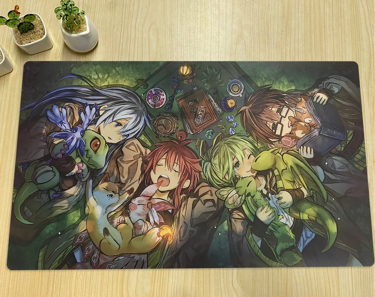 YuGiOh Duel Playmat Charmer Family TCG CCG Board Game Trading Card Game Mat Custom Mouse Pad Rubber Desk Mat Zones & Bag 60x35cm
YuGiOh Duel Playmat Charmer Family TCG CCG Board Game Trading Card Game Mat Custom Mouse Pad Rubber Desk Mat Zones & Bag 60x35cm